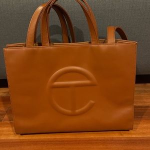 Telfar Medium Brown Tote
